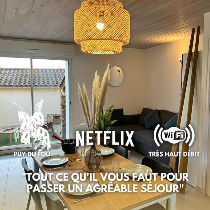 Puy Du Fou Apartment เลแซร์บิเย ภายนอก รูปภาพ